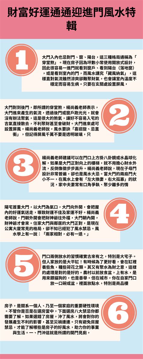 大門往外開 風水|【風水特輯】避開10種大門禁忌！財富好運通通迎進門。